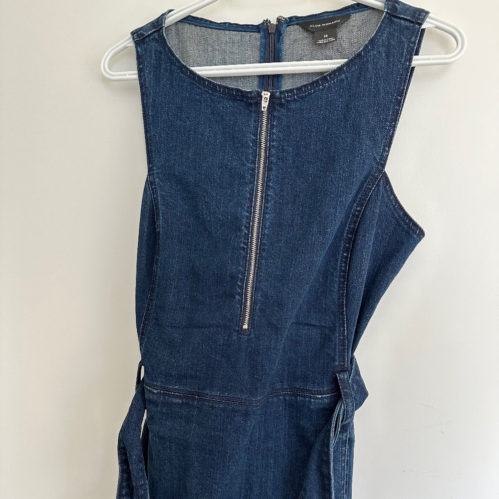 Club Monaco denim dress